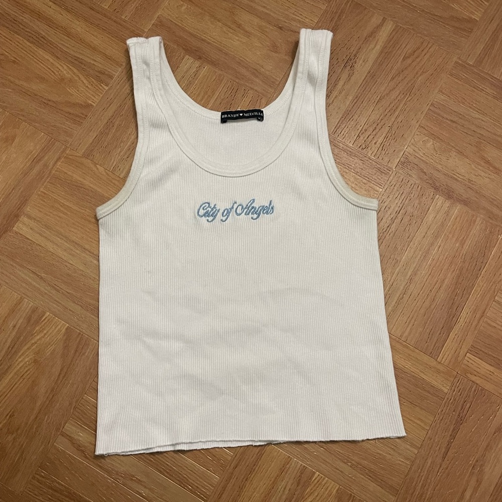 Brandy Melville White Tank Top